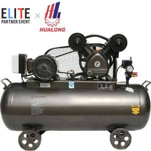 Compresor de pistón refrigerado por aire accionado por correa V-Twin portátil de 170 l, 380 V, 7,5 hp (5,5 KW) Compresores de aire