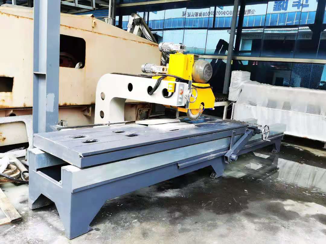 Hualong HSQ-2800 Máquina de corte de borde de granito de piedra manual con losa de mármol para cortar cortador de vidrio