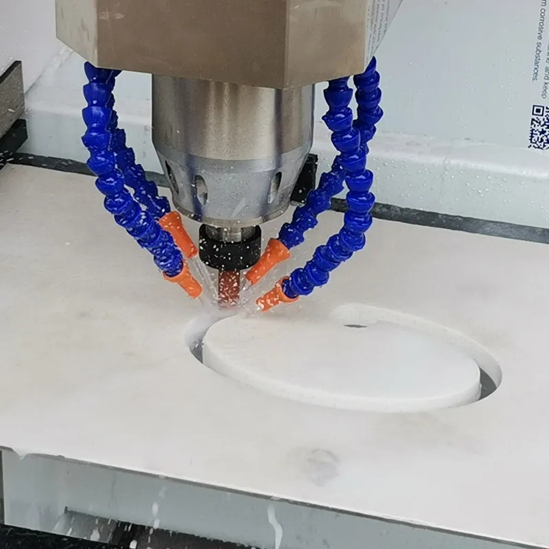 Máquina de cortar el fregadero de piedra CNC