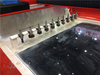 HUALONG 3 ejes CNC maquinaria de piedra HLCNC-3319 centro de máquina de grabado plano de procesamiento de granito para corte de encimeras