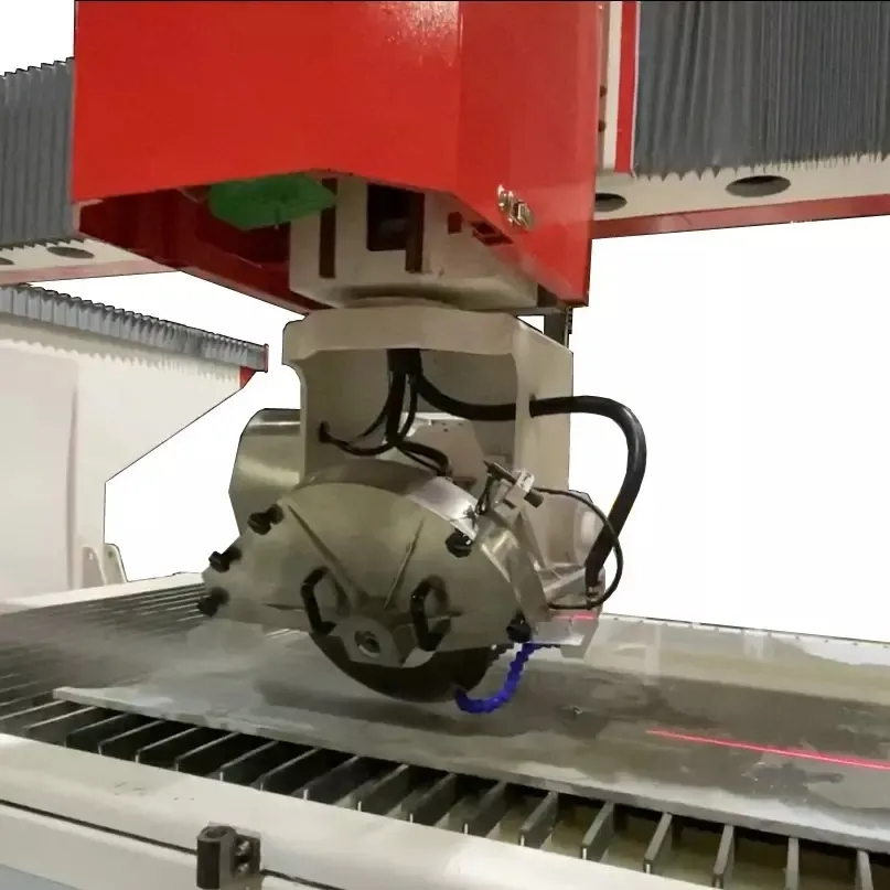 Máquina de sawjet de piedra CNC de 5 ejes